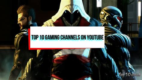 Top 10 Gaming Channels On Youtube Youtube