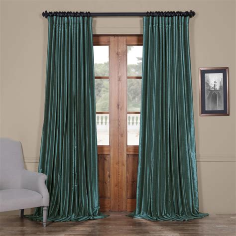 Custom wide drapes & curtains online from regal drapes. 20 Best Ideas of Faux Silk Extra-Wide Blackout Single ...