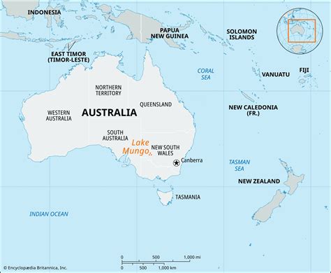 Lake Mungo Australia Map History Archaeology And Location Britannica