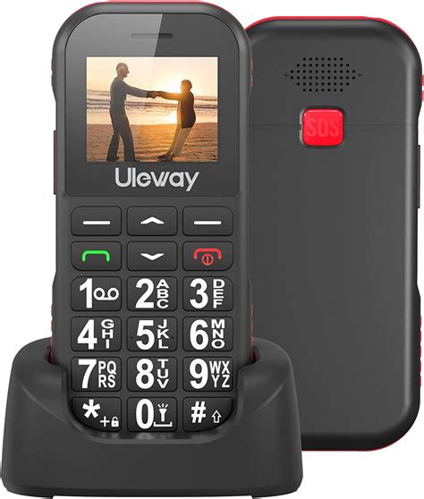 Uleway Big Button Mobile Phone For Elderly Unlocked Gsm Senior Mobile