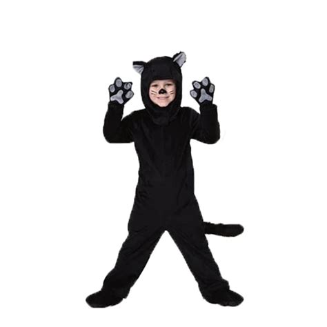 Halloween Adult Black Cat Costume For Men Women Cosplay Costumes