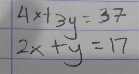 Solved 4 X3 Y37 2 Xy17 Algebra