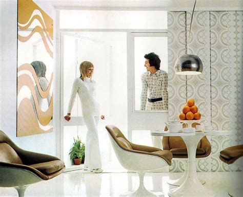 Stylish 70s Interior Is This The Past Or The Future 1970s Flickr
