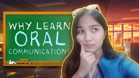 Why Learn Oral Communication Youtube