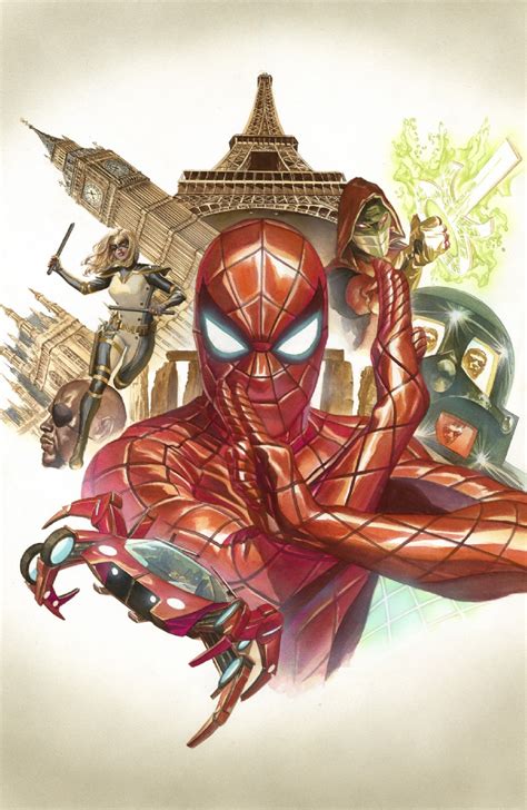 Comic Art Shop Sal Abbinanti S Comic Art Shop Alex Ross Spider Man Cover The Largest