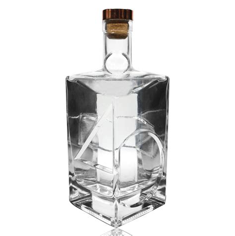 Empty Cork Sealed 700ml Vodka Glass Bottle Brand Your Own Logo High
