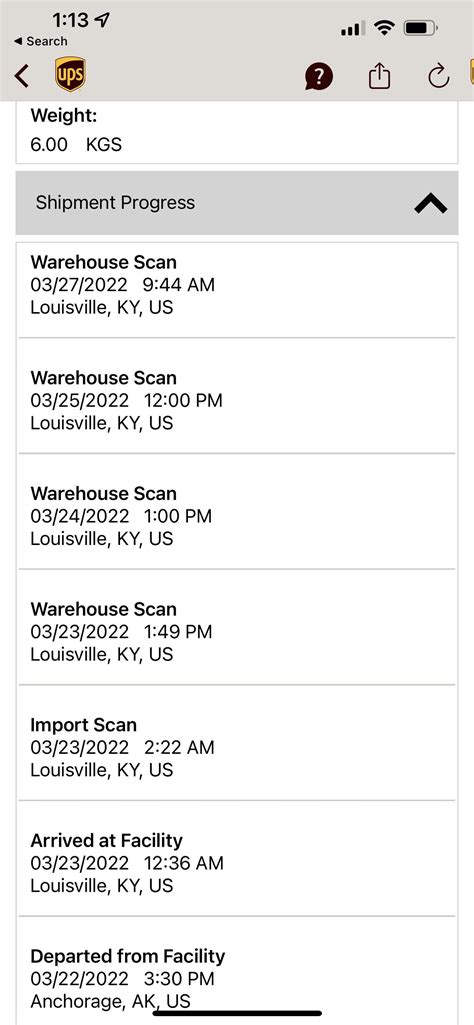 What does Warehouse scan mean? Is daily scanning normal? Package from