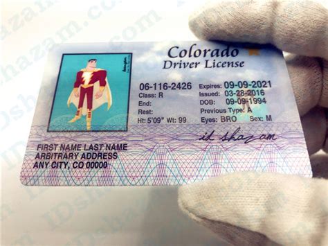 Premium Scannable Old Colorado State Fake Id Card Fake Id Maker