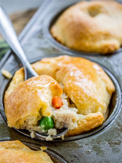 Mini Chicken Pot Pies Quick And Easy From The Food Charlatan Recipe