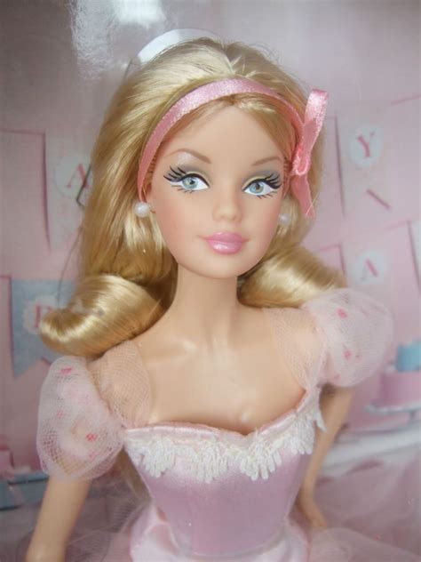 Htf Barbie Model Muse Pink Gown Birthday Wishes 2012 Nrfb