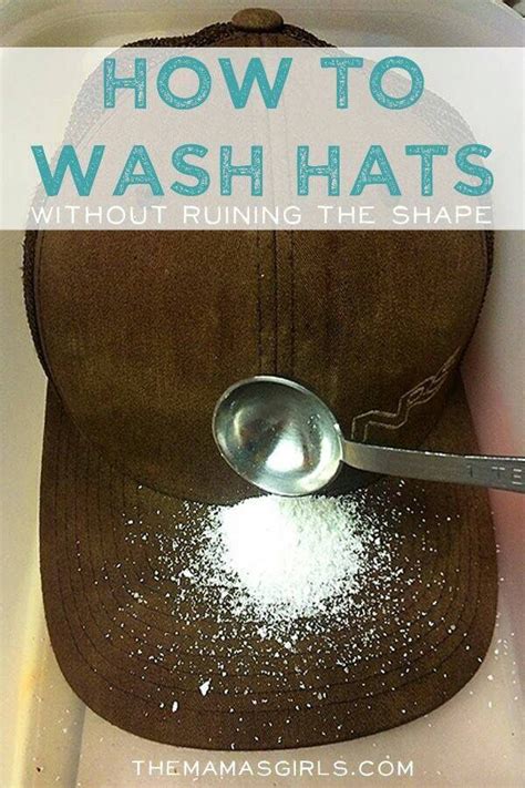 Pin By Christa Renee On Useful And Nifty Things How To Wash Hats