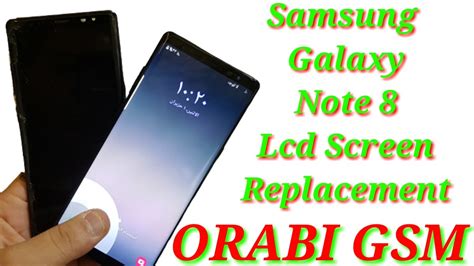 Does your 2017 galaxy note8 smartphone have a cracked screen? Samsung Galaxy Note 8 Lcd Screen Replacement - YouTube