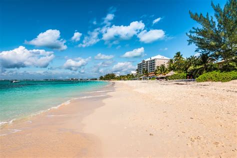 Seven Mile Beach Grand Cayman Cayman Islands Stock Photo Image Of