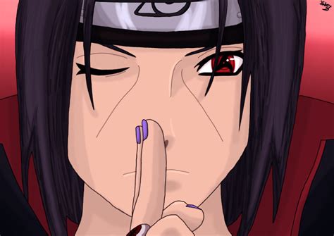 Hi everybody this is a drawing of itachi uchiha from naruto. Uchiha Itachi by TobeyD on DeviantArt