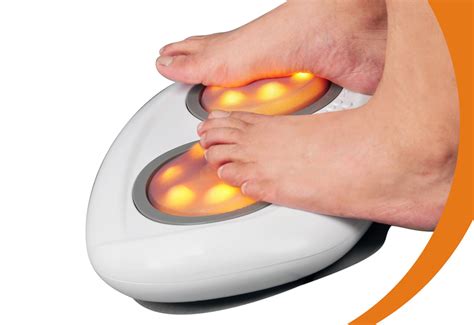 Rolling Foot Massager With Infrared Heat Sharper Image