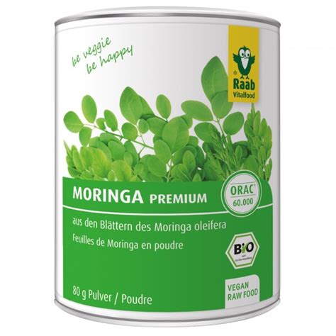 Moringa Powder Organic, 80g gambar png