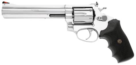 Rossi Revolver 357 Mag 6 6rd Black Rubber Grip Stainless Steel