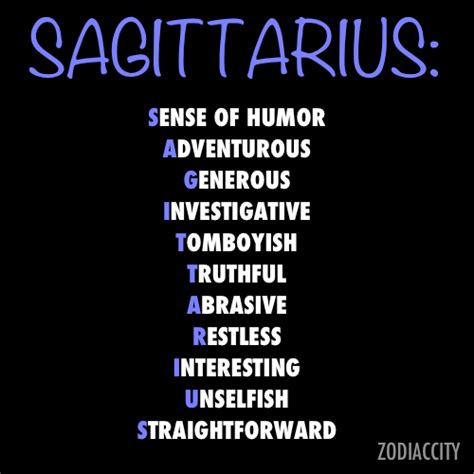 The Best Zodiac Facts On The Web Star Signs Sagittarius Quotes