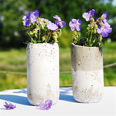 Diy Concrete Vases ⋆ Handmade Charlotte