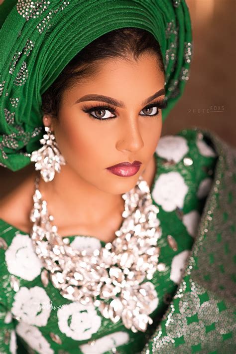 This Bridal Styled shoot will make you a Proud Nigerian Bride
