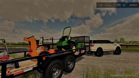 Big Tex 24ft Lawn Care Trailer Farming Simulator 22 Mod Modshost