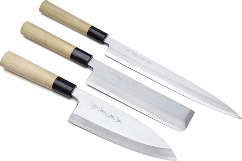 Yoshihiro Japanese Sushi Chef Kasumi Knife 3p Set