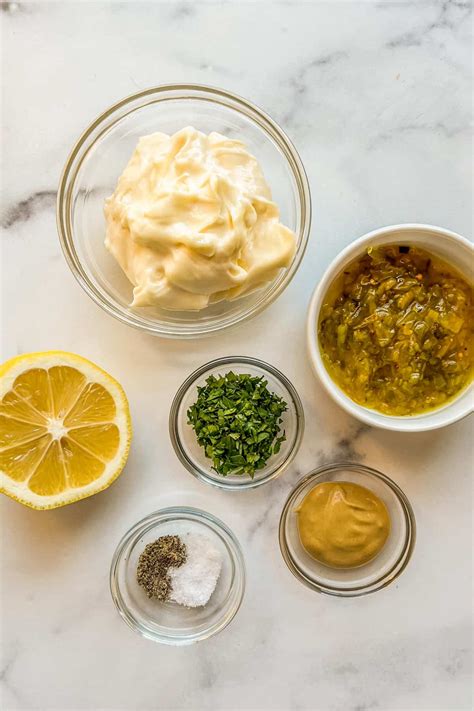 Easy Homemade Tartar Sauce Recipe This Healthy Table