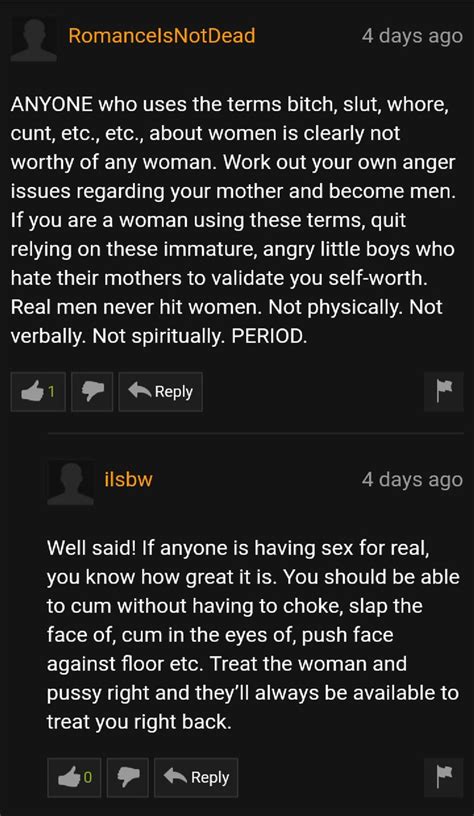 Treat The Woman And Pussy Right R PornhubComments