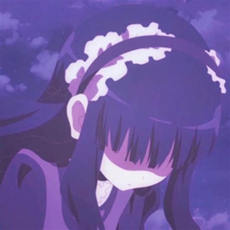 Anime Pfp Purple Purple Aesthetic Anime Icon Page 1 Line