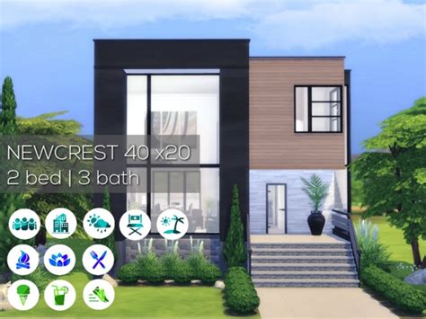 Modern Home By Summerr Plays At Tsr Sims 4 Updates