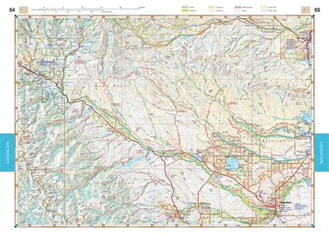 Wyoming Road And Recreation Atlas Benchmark Maps Mapscompany