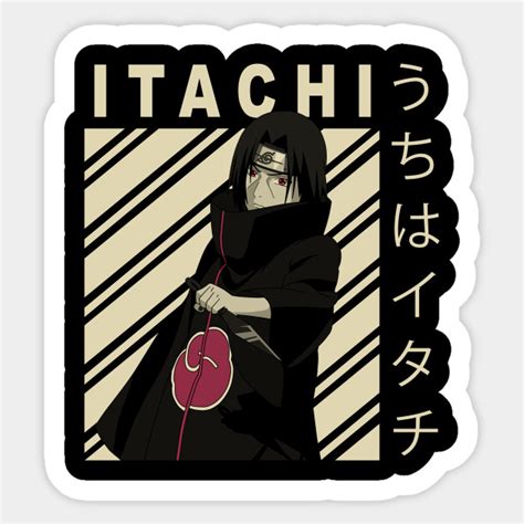 Uchiha Itachi Itachi Naruto Shippuden Sticker Teepublic