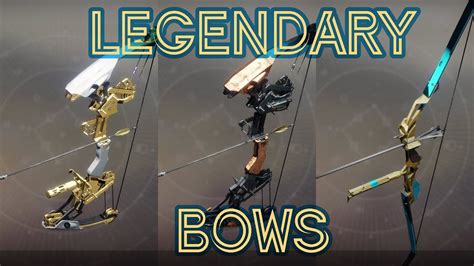 Legendary Bow Review Destiny 2 Gameplay Youtube