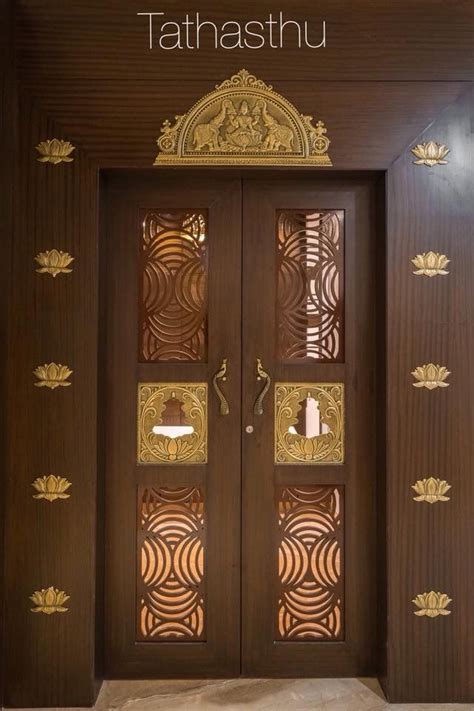 Door Desain Pooja Room Door Designs For Indian Homes