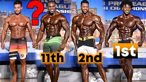 2021 Ifbb Pittsburgh Pro Mens Physique Top 15 Results Youtube