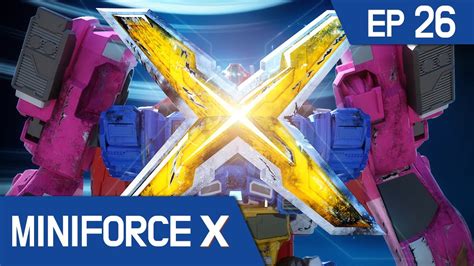 Kidspang Miniforce X Ep26 Force X Trons Final Battle Youtube