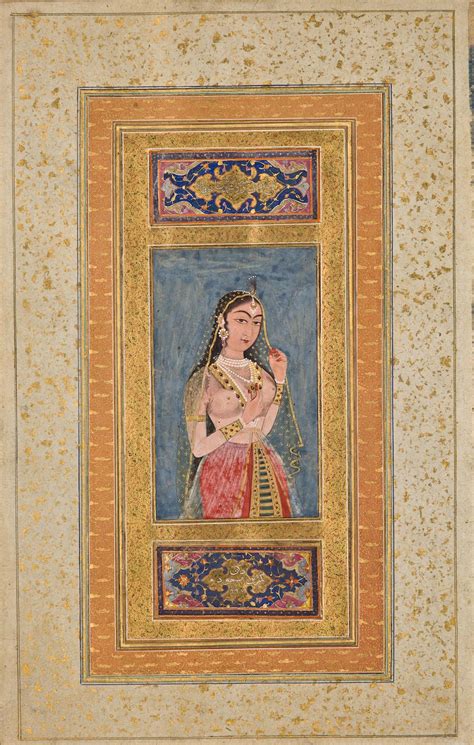 Taj Mahal Aka Mumtaz Mahal Wife Of Shah Jahan Ancient Paintings