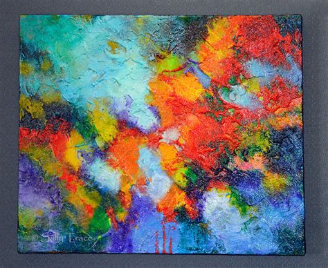 Transition Original Abstract Impasto Painting Modern Painting