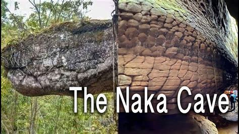 The Naka Cave Rock Formation Of A Giant Snake A Newly Found