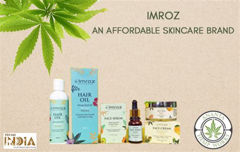 Imroz By Ananta Hemp Works Skin And Hair Care Products