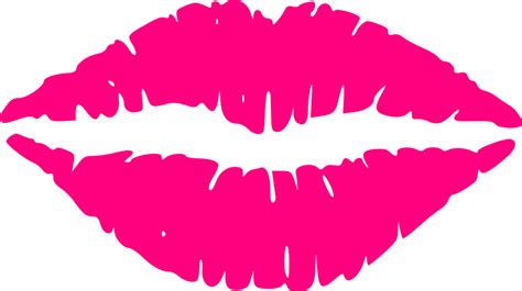Free Vector Graphic Lips Kiss Hot Pink Mouth Love Free Image On