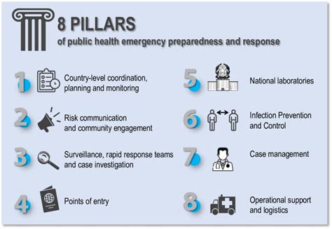 the 8 who strategic pillars for public health emergency preparedness download scientific