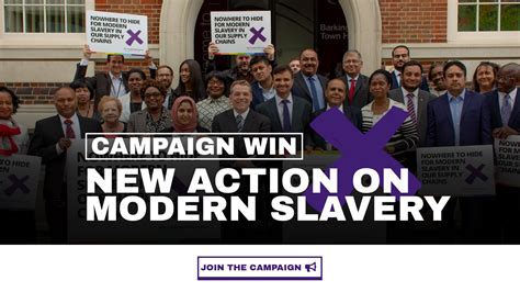Campaign Win On Modern Slavery Co Operative Party