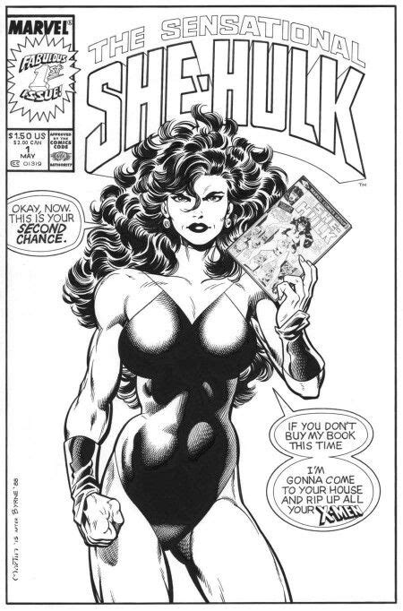 The Sensational She Hulk 1 May 1989 Cover By John Byrne Shehulk