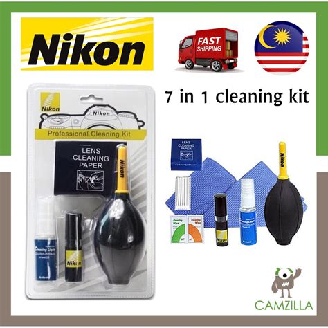 Nikon 7 In 1 Cleaning Kit For All Type Of Lens And Glasses Shopee Malaysia