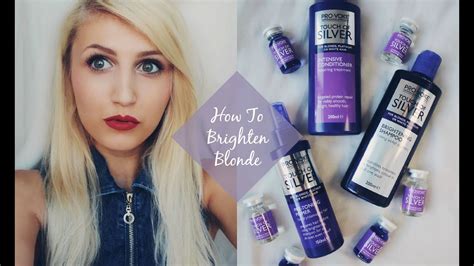 How to lighten already blonde hair? How To Lighten & Brighten Blonde Hair Easily Ad - YouTube