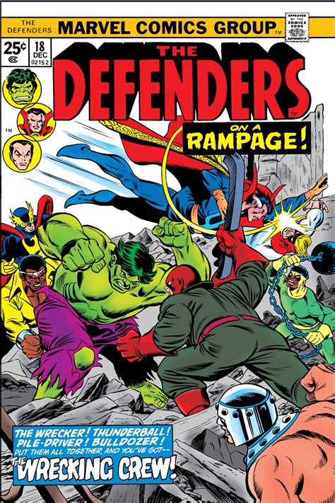 Defenders Vol 1 18 Marvel Database Fandom Powered By Wikia