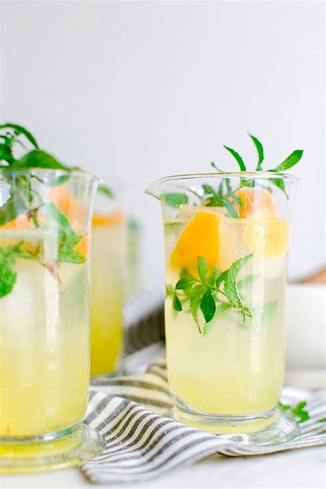Fizzy Gin Punch With Oleo Saccharum