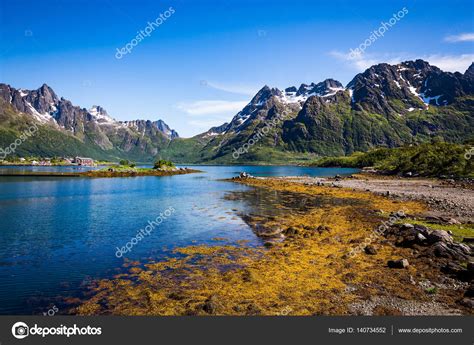 Lofoten Archipelago Islands Norway Stock Photo Cookelma