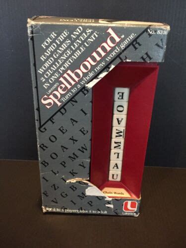 B9 Spellbound By Lakeside Dice Spelling Game Complete Ebay